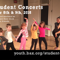 2018 fall student concerts