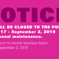 800x450 CLOSED for maintenance 2019