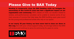 BAX Please Give Today 3.25.20