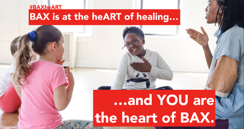 heart fundraiser photo graphic