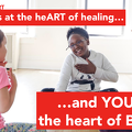 heart fundraiser photo graphic